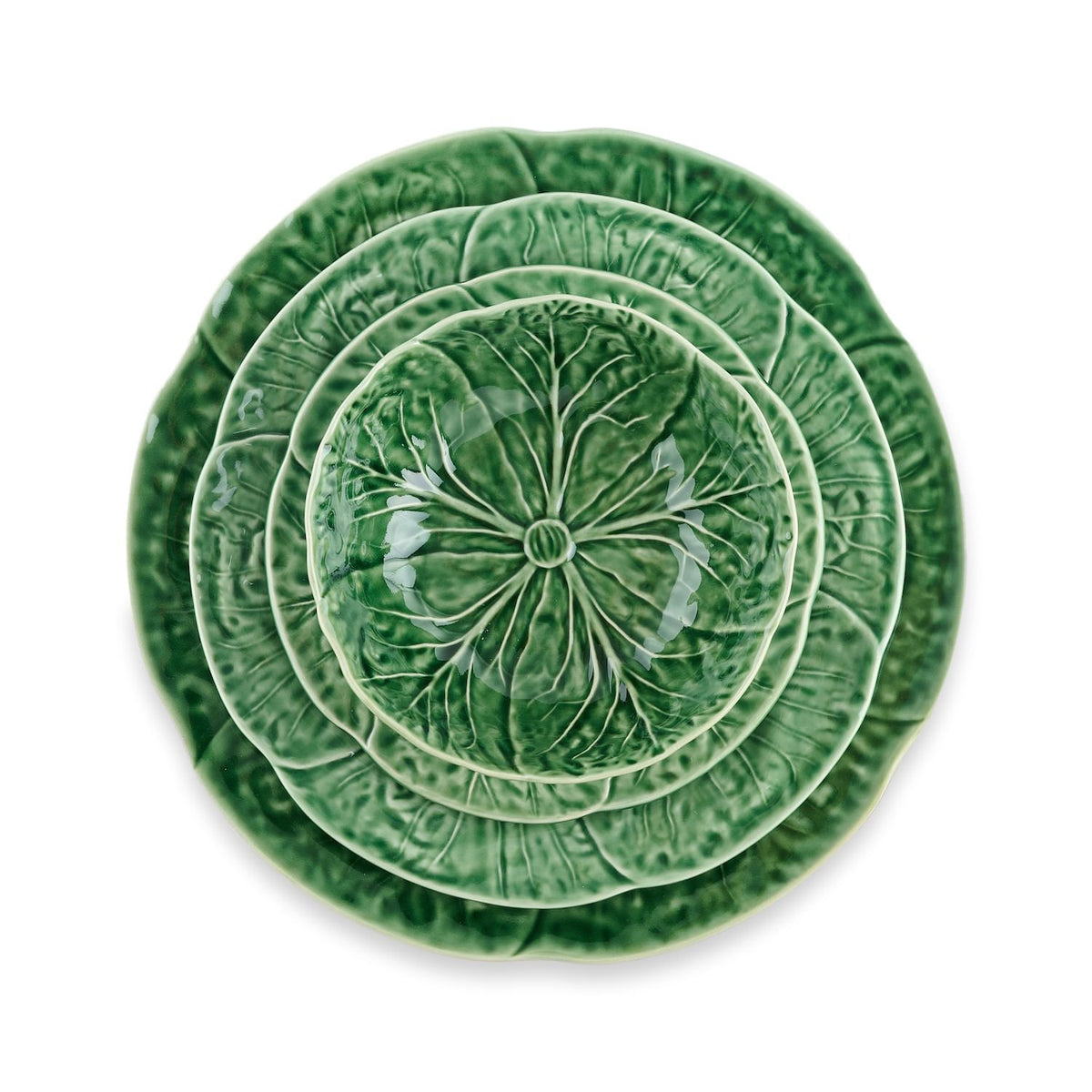 Verde Cabbage Dinner Plate Green