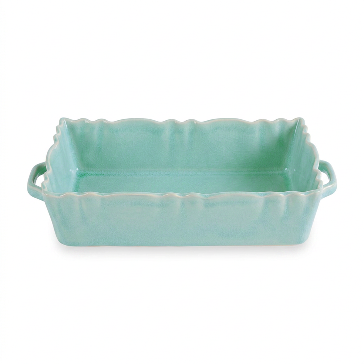 Rectangular Oven Dish Aqua