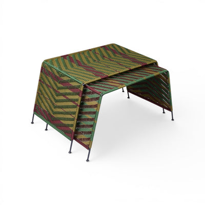 Set of 2 nesting tables TOGO - Green