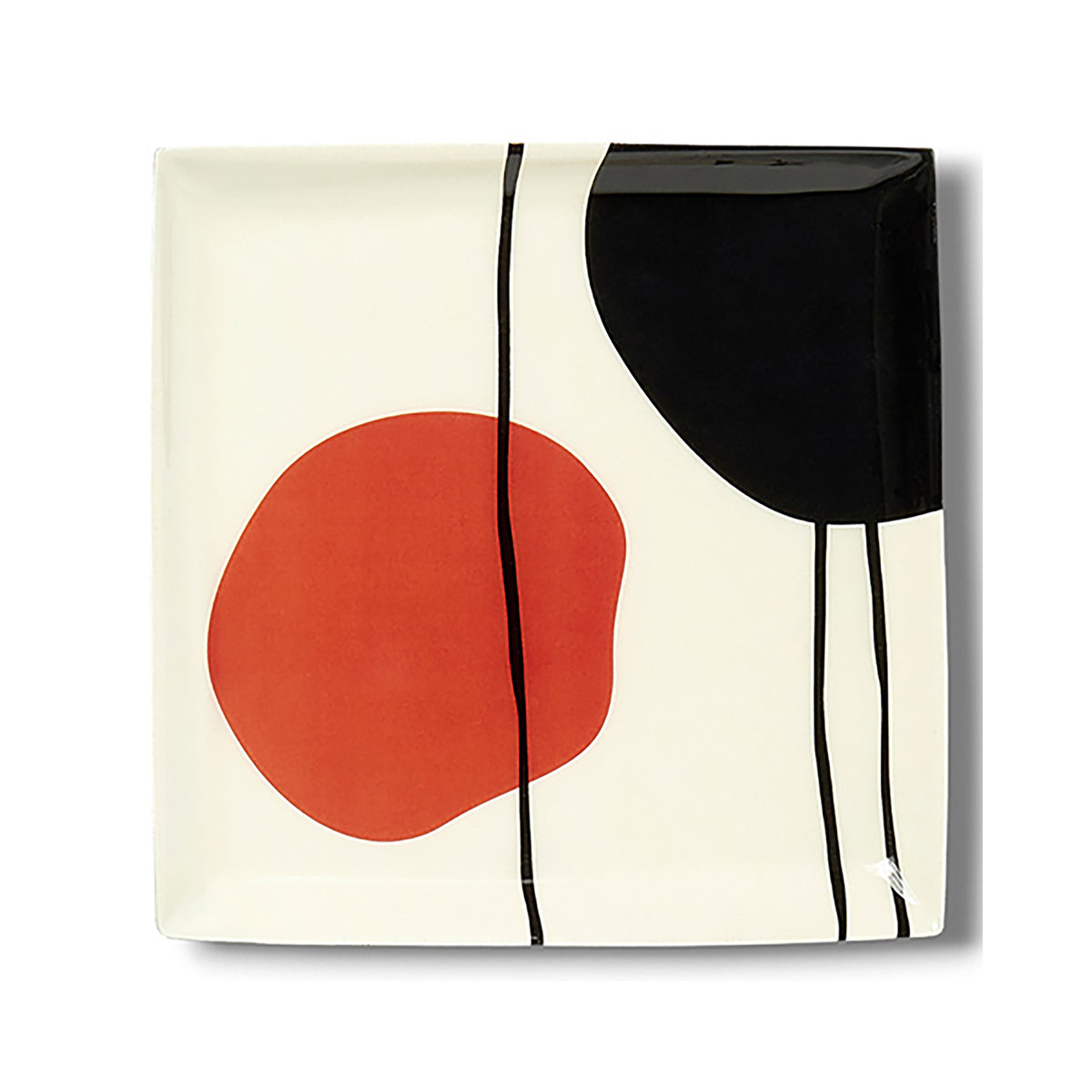 מגש ריבועי גיאומטרי 15 ס"מ