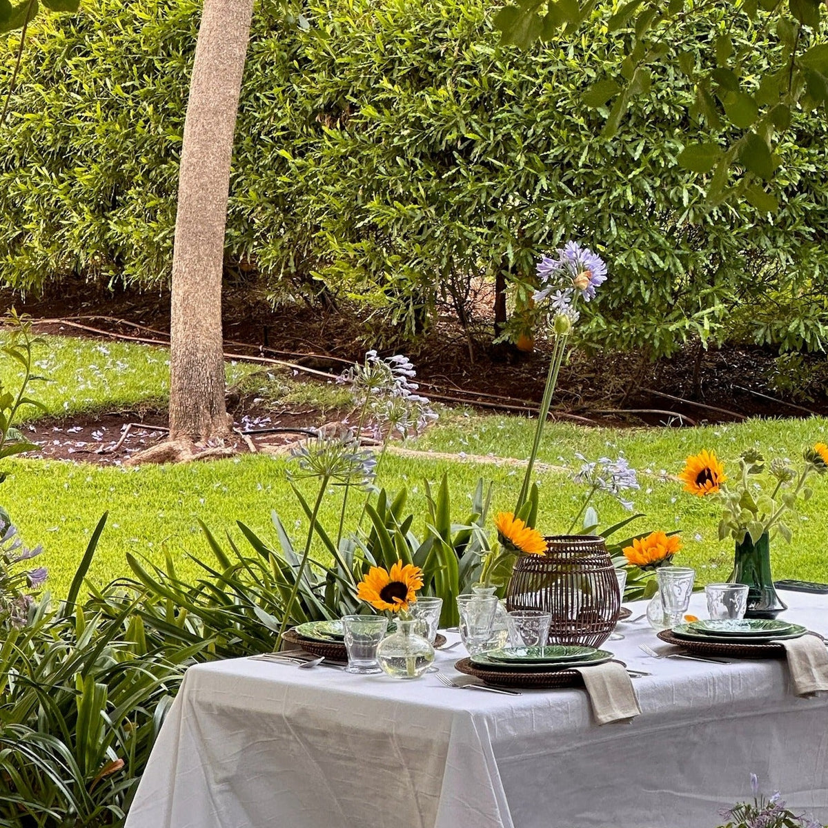 מחזיק נרות ראטן