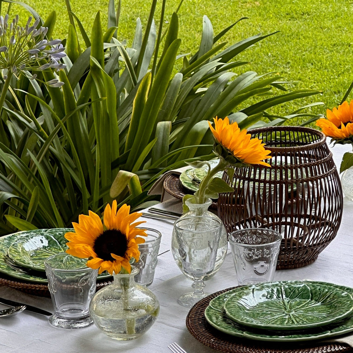 מחזיק נרות ראטן