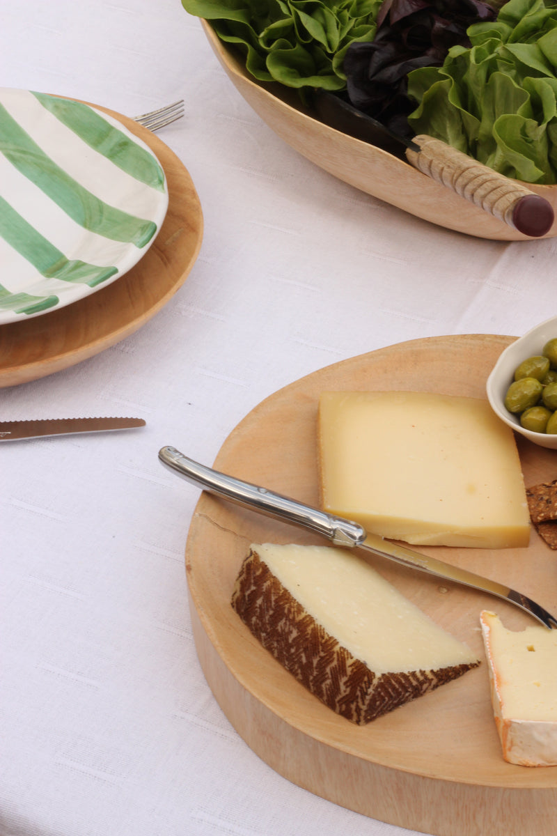 Flat Mango Wood Serving Plate
