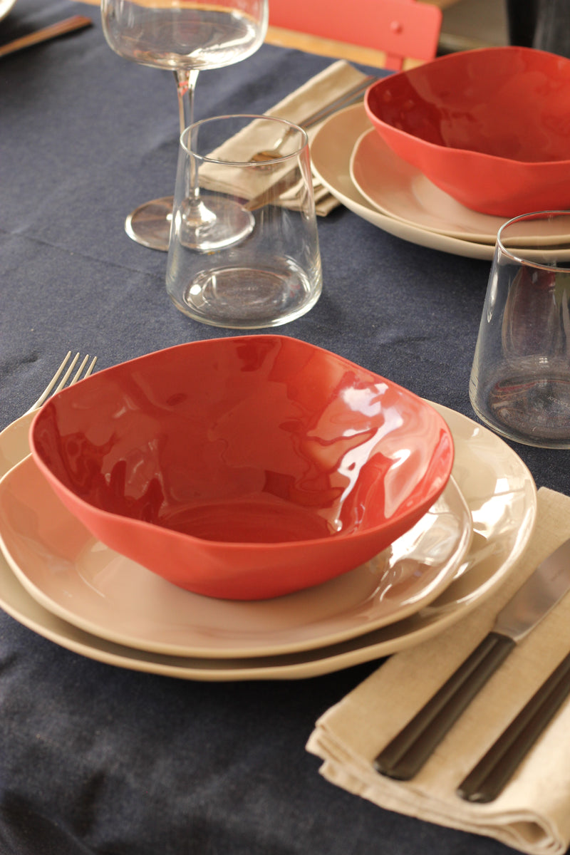 Organic Stoneware Small Serving Bowl