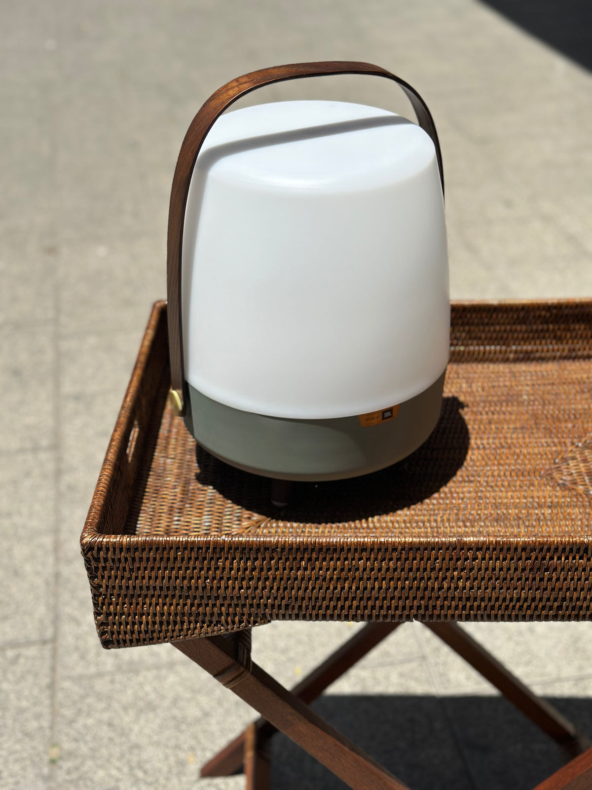 Rattan Rectangular Side Table