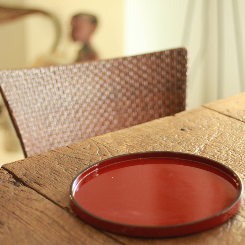 Small Round Tray 25cm- Blue