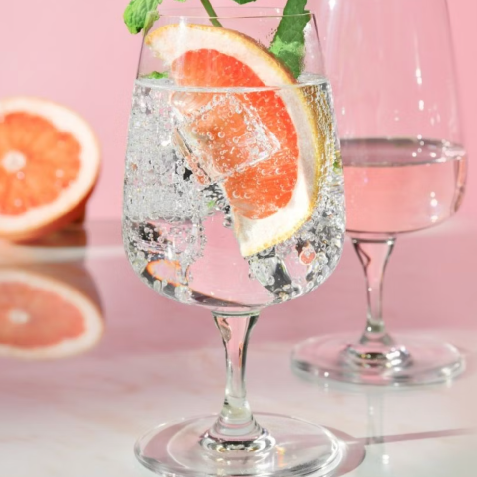 Low Wine Glass with Stem