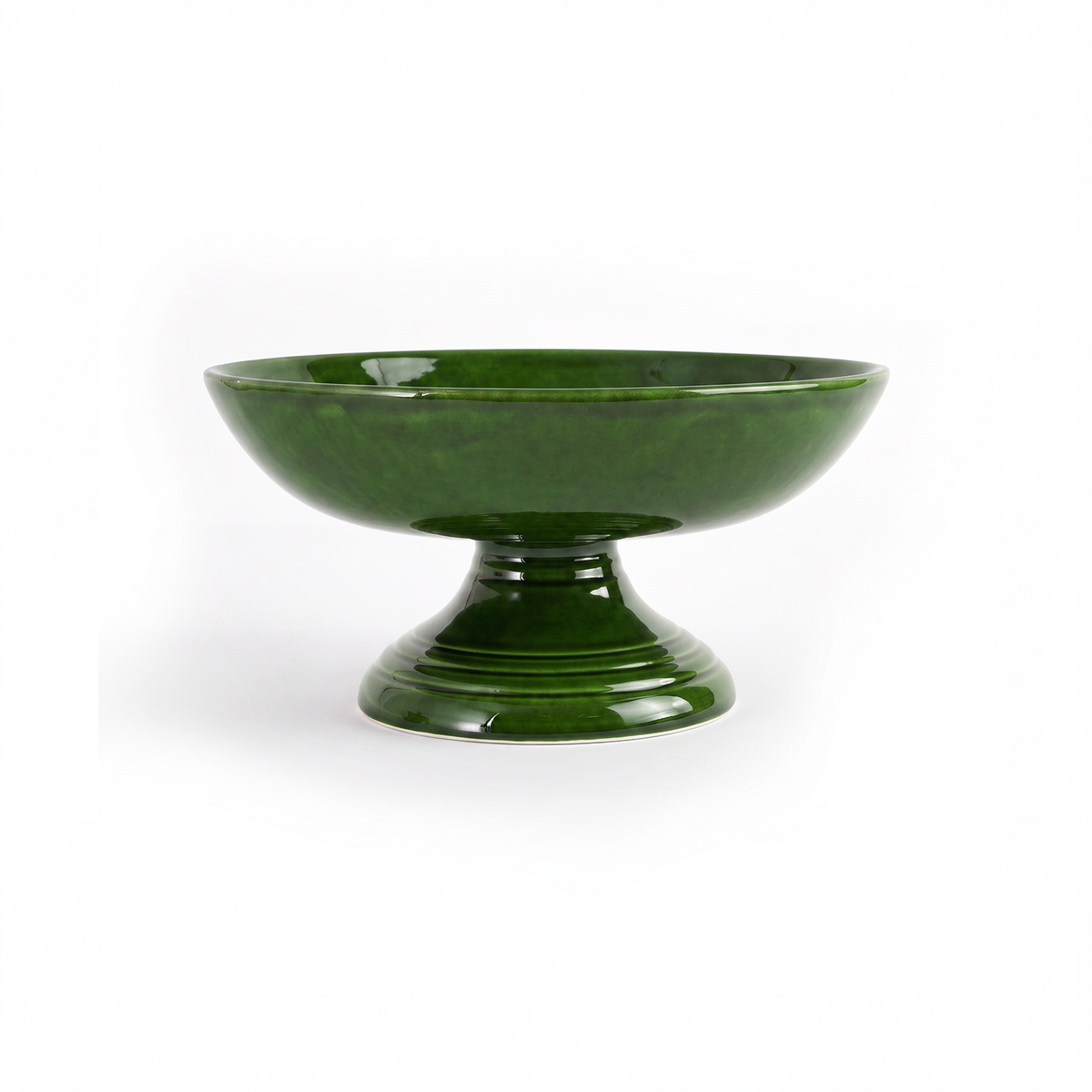 Footed Bowl on a Leg Small | Mustard