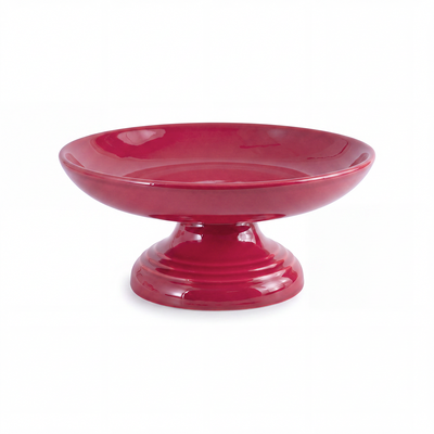 Footed Bowl on a Leg Small | Mustard