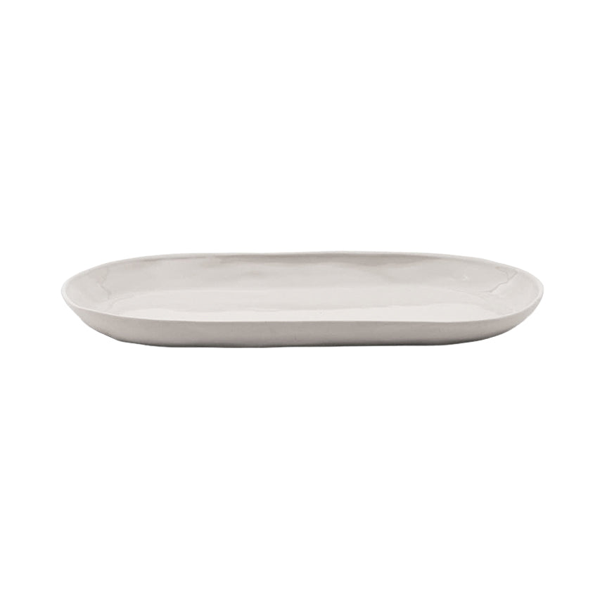 Organic Stoneware Oval Platter
