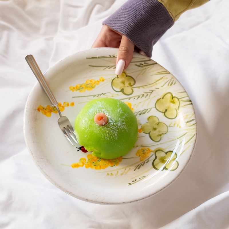 Hand Painted First Course/Dessert Plate