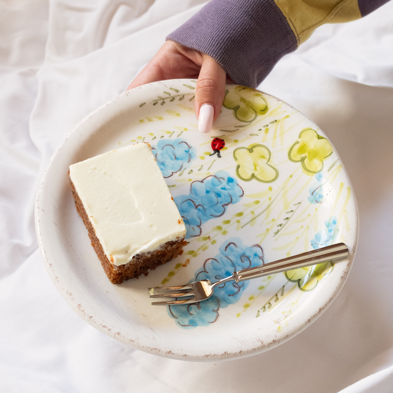 Hand Painted First Course/Dessert Plate