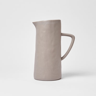 Organic Stoneware Off White Pitcher/Jug