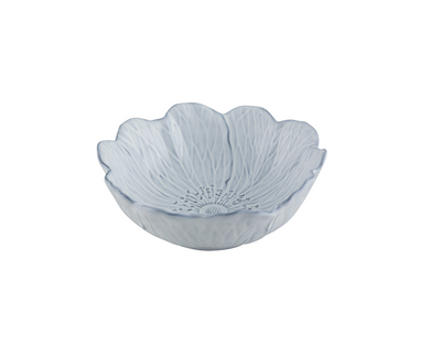 Verde Flower White Plate