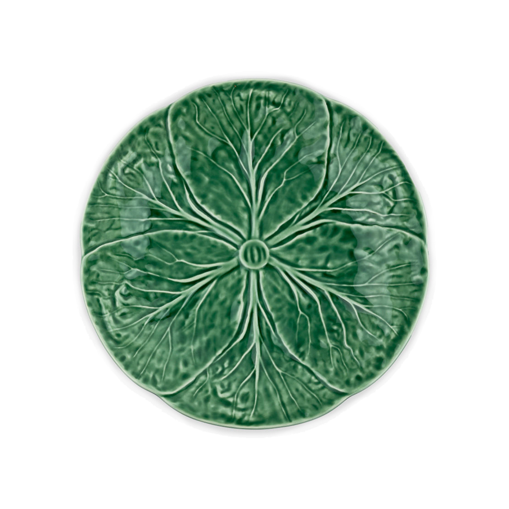 Verde Cabbage First Course Plate Green