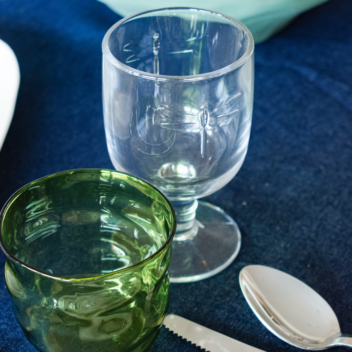 Dragon Fly Wine Glass