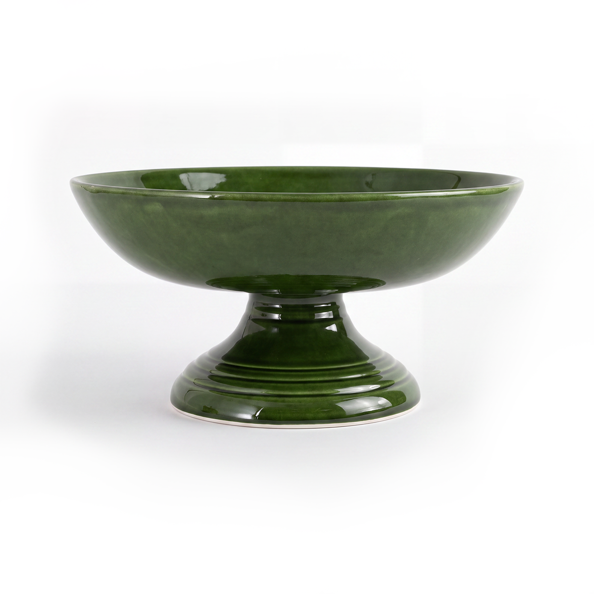 Footed Bowl on a Leg Large | Red