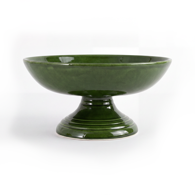 Footed Bowl on a Leg Large | Red