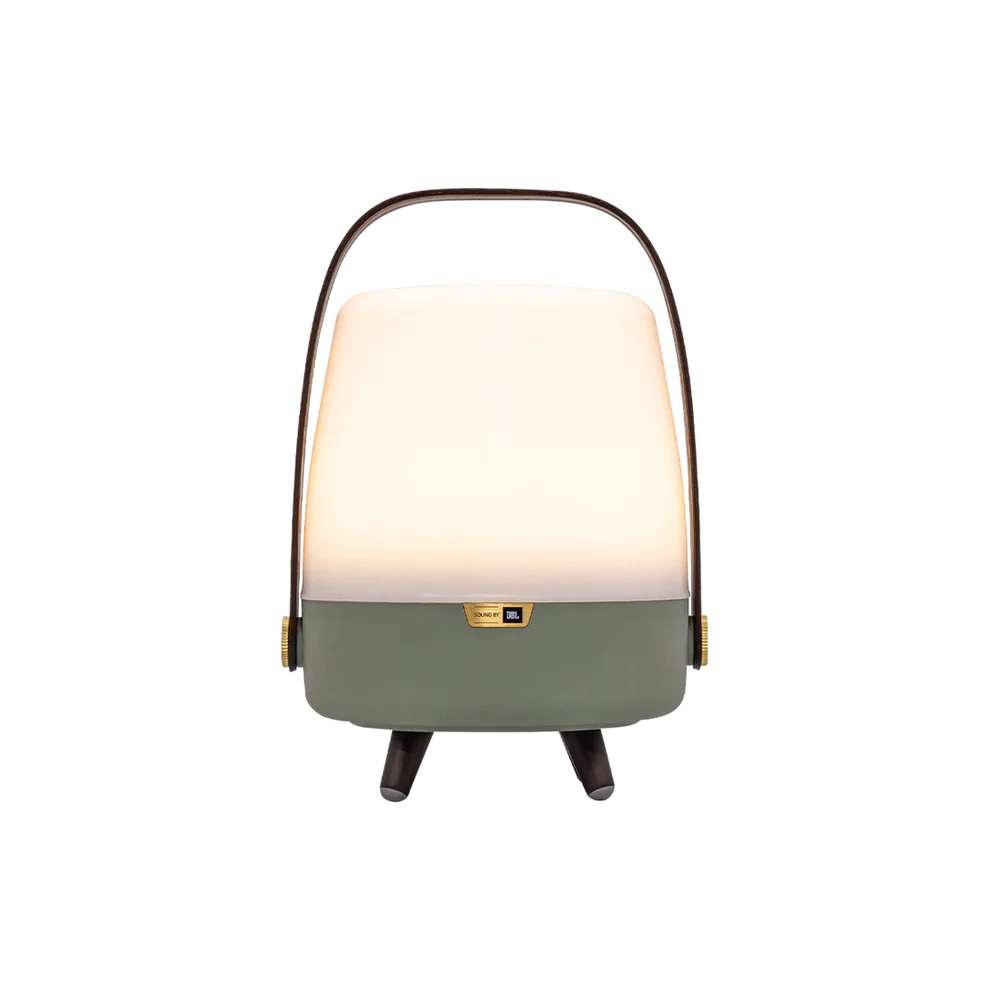 רמקול ומנורה קודו גדול | SOUND BY JBL | בצבע ירוק קקטוס