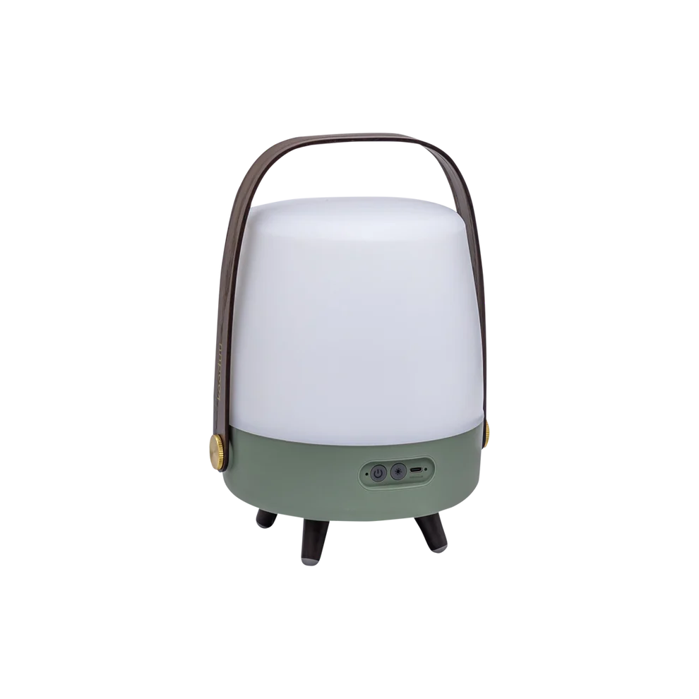 רמקול ומנורה קודו גדול | SOUND BY JBL | בצבע ירוק קקטוס