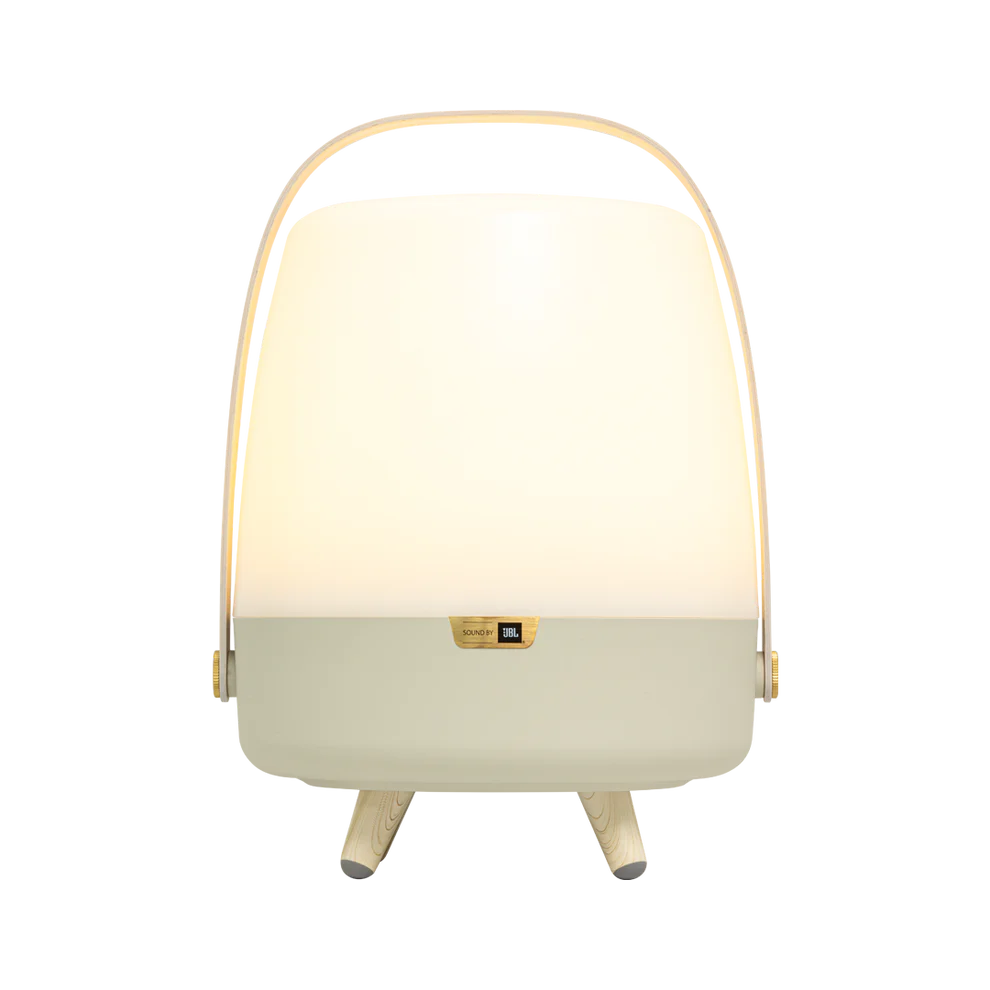 רמקול ומנורה קודו גדול | SOUND BY JBL | צבע חול ים