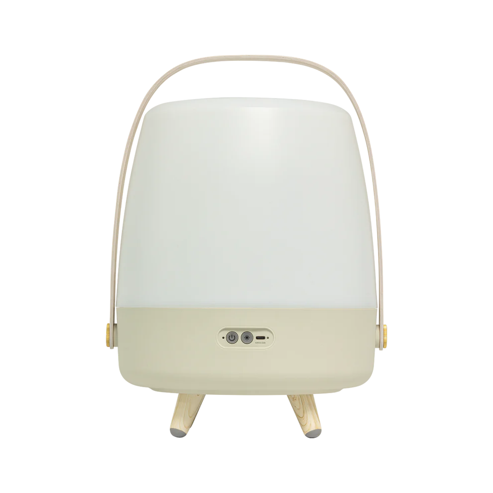 רמקול ומנורה קודו גדול | SOUND BY JBL | צבע חול ים