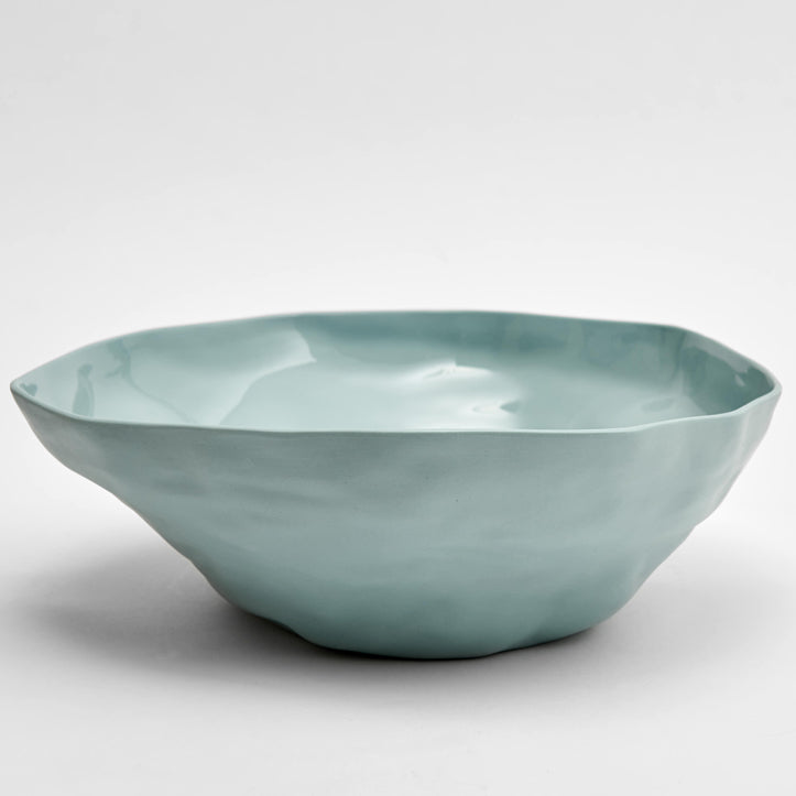 Organic Stoneware Gray Bowl Medium
