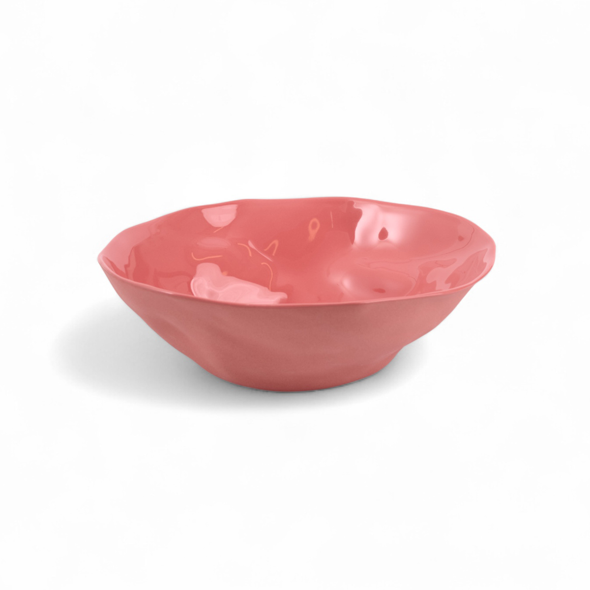 Organic Stoneware Soup/Small Serving Bowl Pink