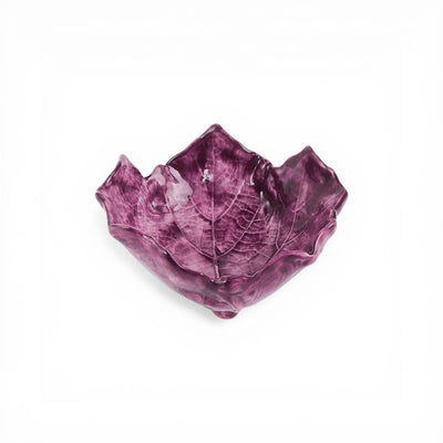 קערית עלה 13 ס"מ - לבן