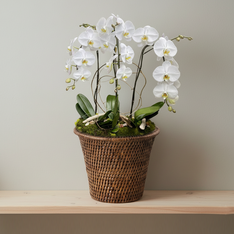 עציץ ראטן - 16 ס״מ