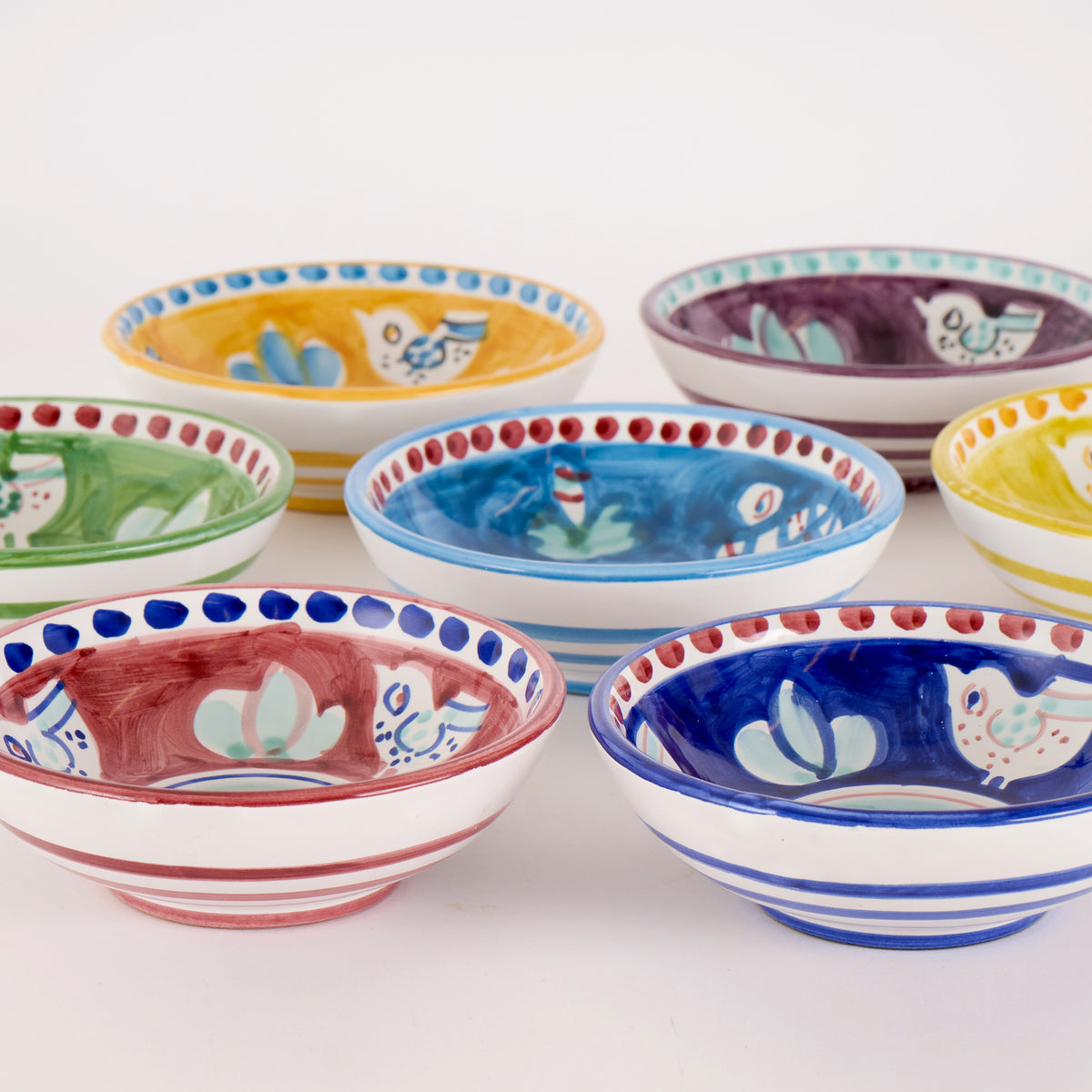 Campagna Colorful Dessert Bowl