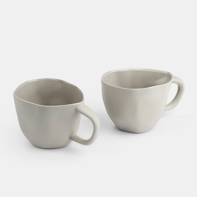 Organic Stoneware Mug Charcoal