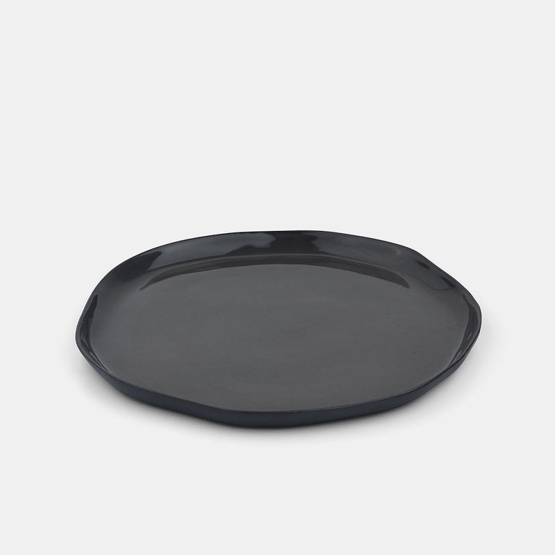 Organic Stoneware Off White First Course/Dessert Plate