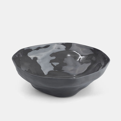 Organic Stoneware Gray Bowl Medium