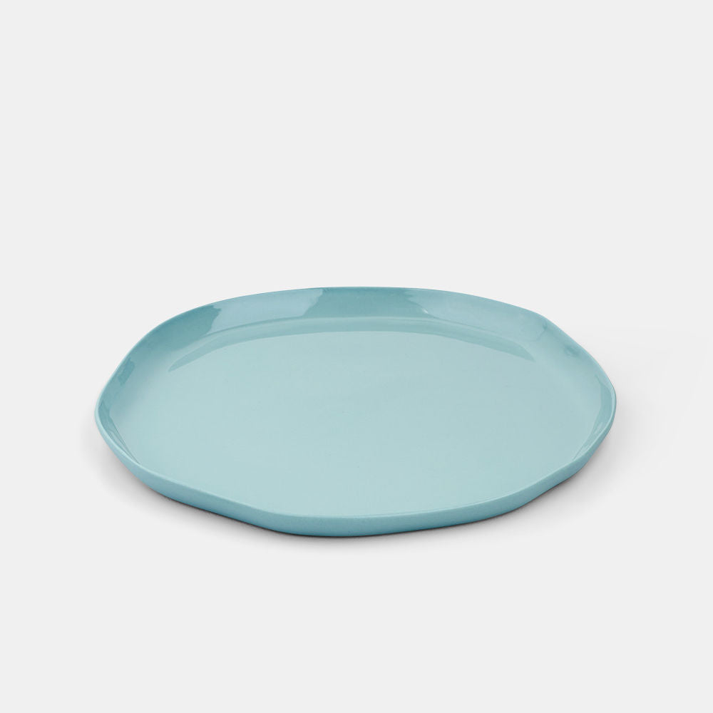 Organic Stoneware Grey First Course/Dessert Plate