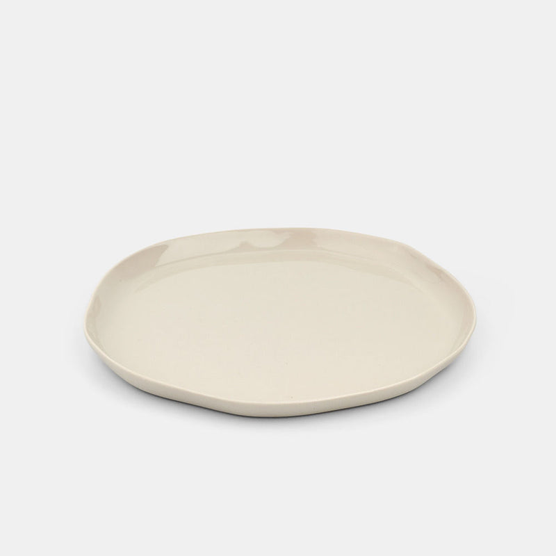 Organic Stoneware Grey First Course/Dessert Plate