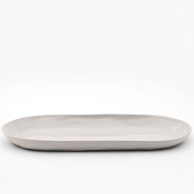 Organic Stoneware Oval Platter 37*18cm