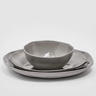 כלי אוכל מחרס אורגניים, סידור מקומות