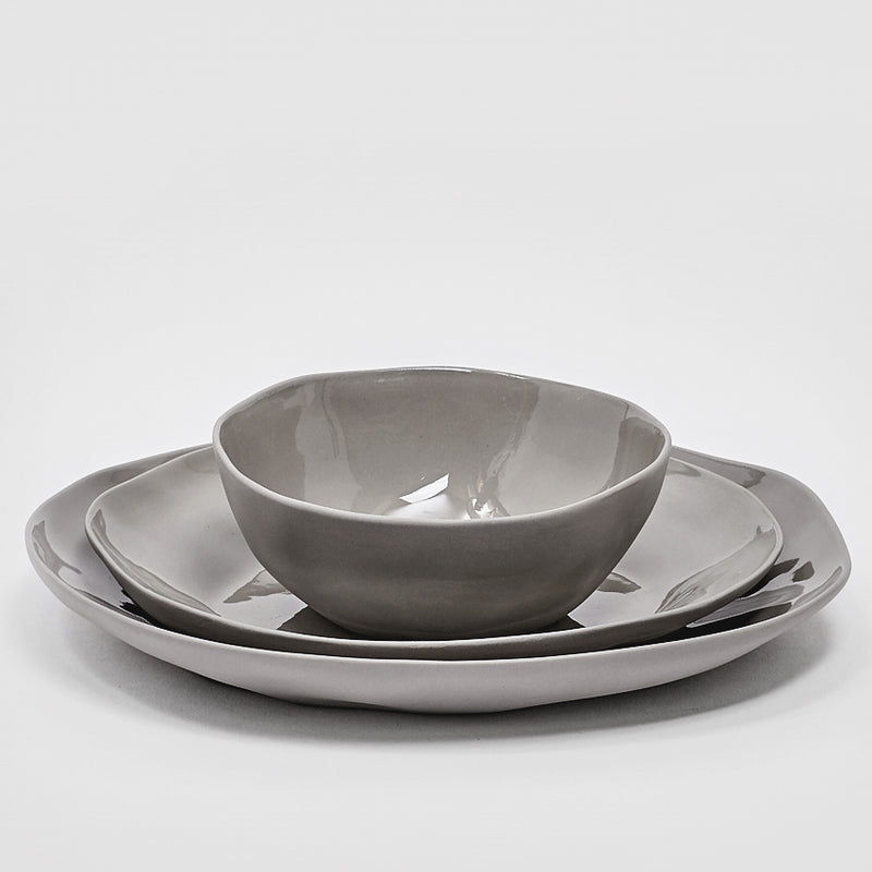 כלי אוכל מחרס אורגניים, סידור מקומות