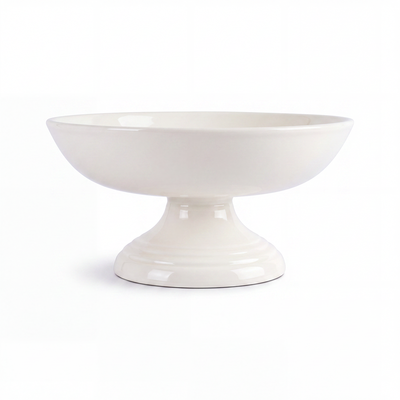 Footed Bowl on a Leg Large | Red