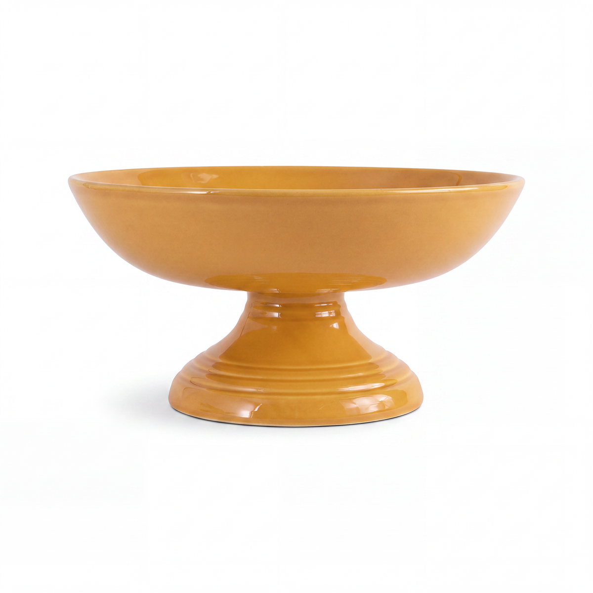 Footed Bowl on a Leg Large | Red