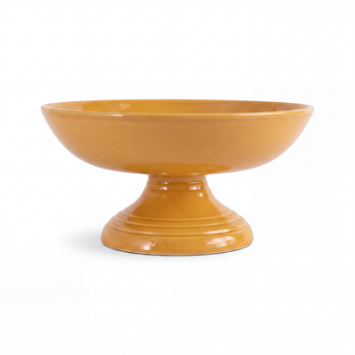 Footed Bowl on a Leg Large | Red