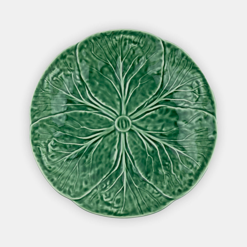 Verde Cabbage First Course Plate Green