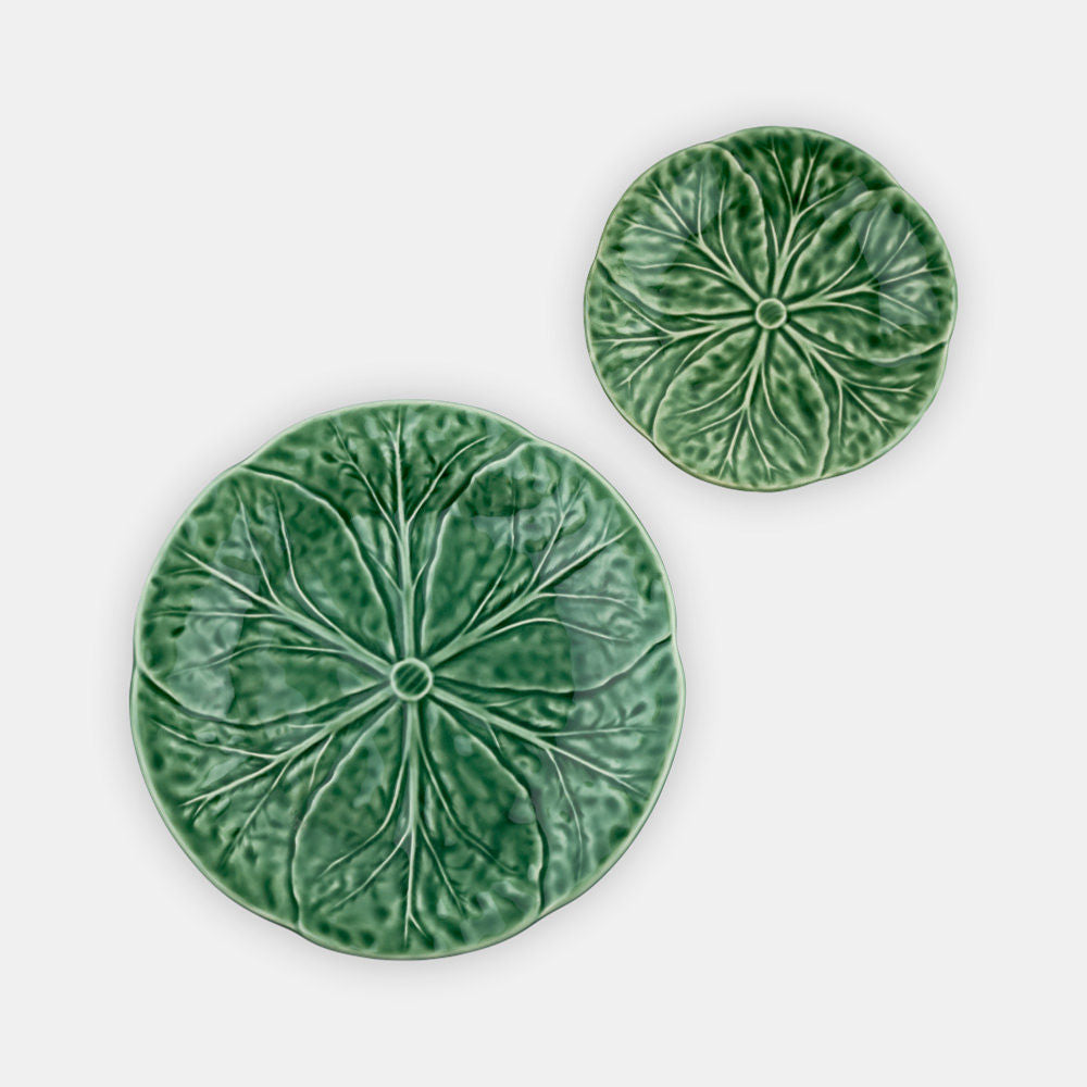 Verde Cabbage First Course Plate Green