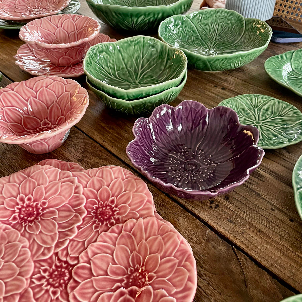 Verde Cabbage Serving Bowl 29cm Green