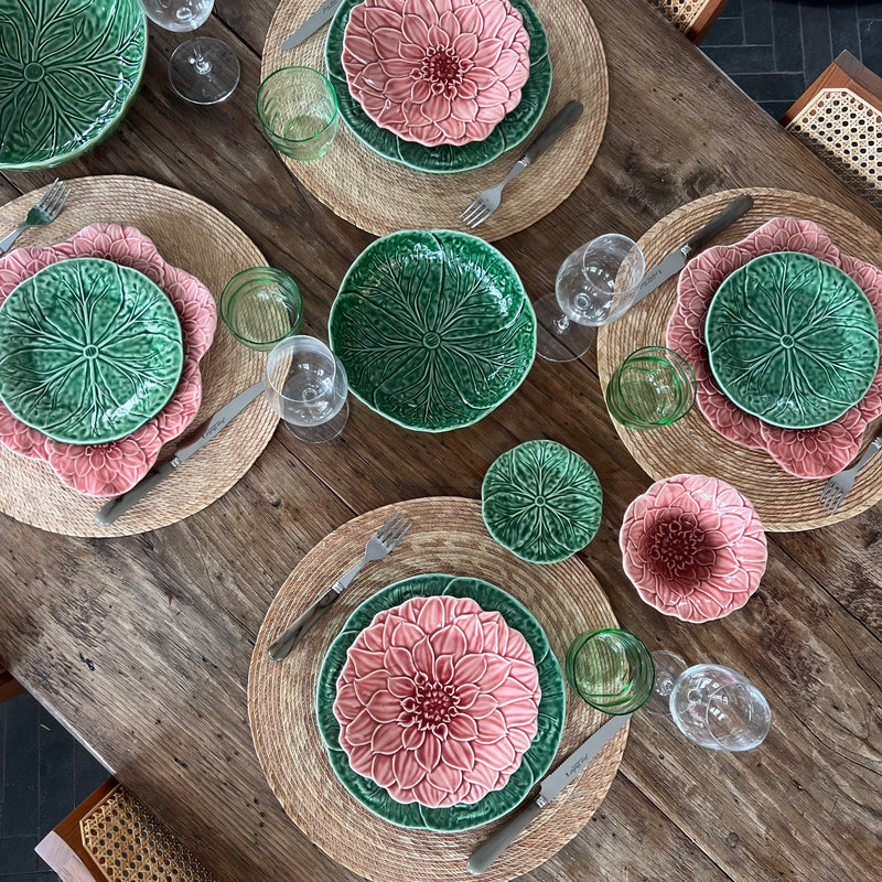 Verde Flower Plate