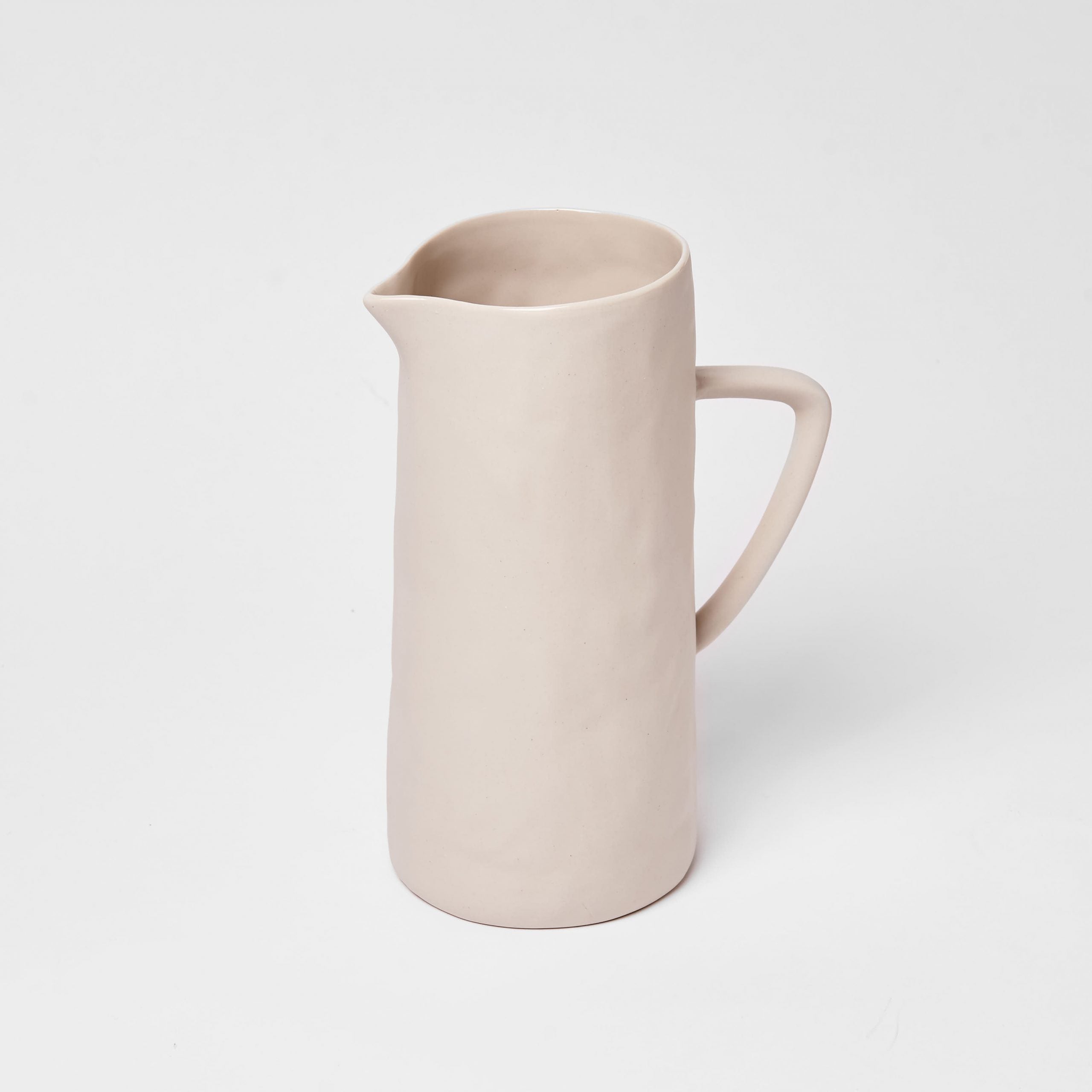 Organic Stoneware Off White Pitcher/Jug