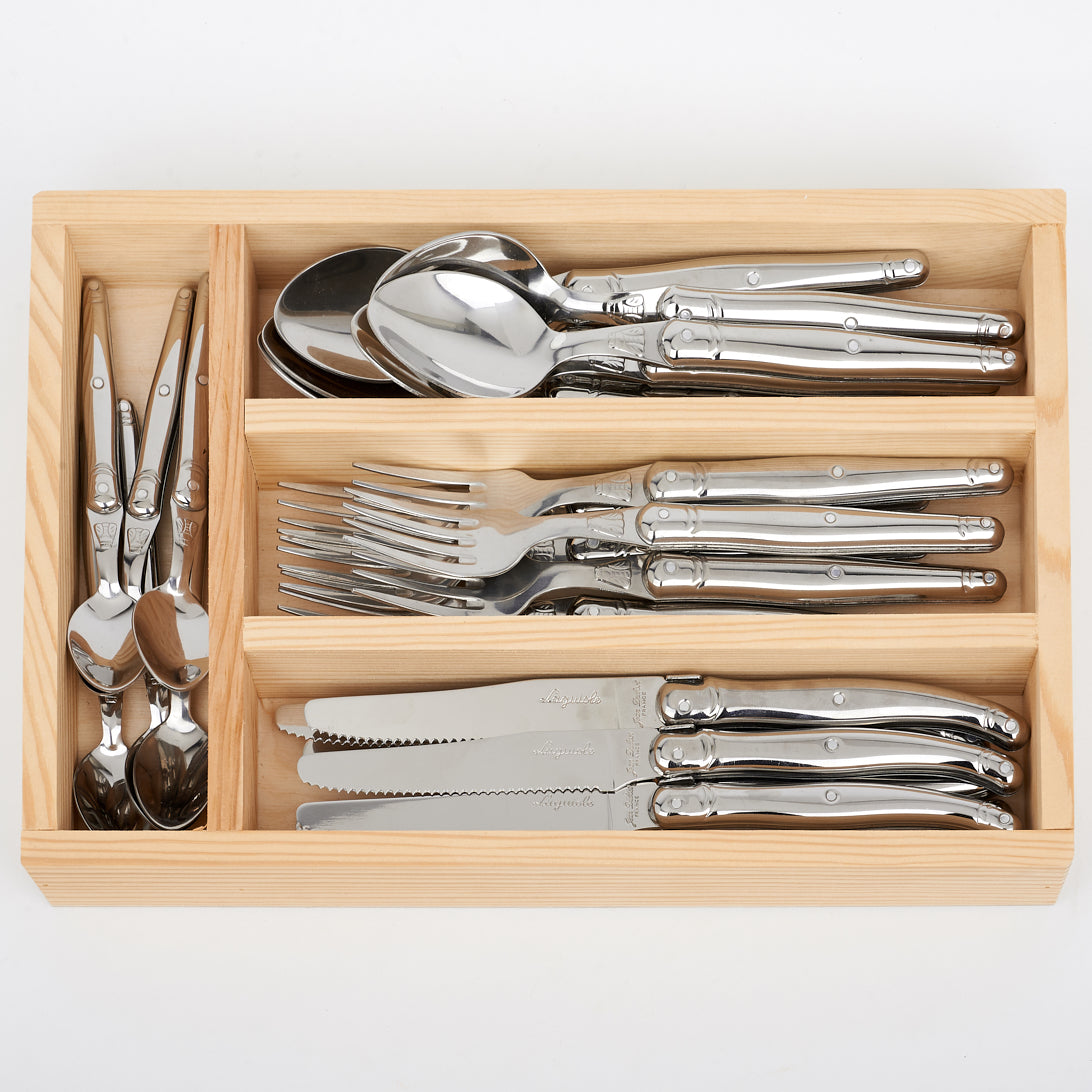 boxed set for 6 people, stainless steel
