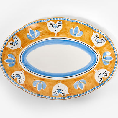 Campagna Colorful Oval Platter Large