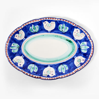 Campagna Colorful Oval Platter Medium